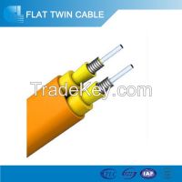 Flat Twin Fiber Optic Cable