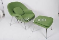 Eero Saarinen womb chair and ottoman replica living room/hotel furniture factory