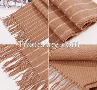 Wool scarf shawl swallow gird hijab scarf with fringe