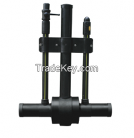 HDPE Pipe Fitting Ball Valve (one purge ball valve)