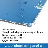 PE PVDF aluminum composite panel From China