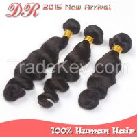 Rosa hair products 6A Brazilian Loose Wave Human Hair Bundles 10-30inch 3pcs Lot Unprocessed Human Hair Extension Natural Color