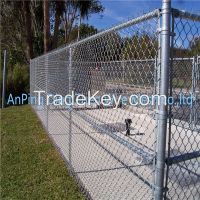 low price PVC coated chain link fence 