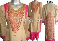 Indian and Pakistani designer design women ladies embroidery party linen dresses stitched and unstitched  new collection 2015