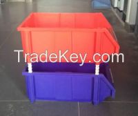 plastic spare parts bin