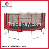 CreateFun Cheap Round Kids Outdoor Trampoline 12FT