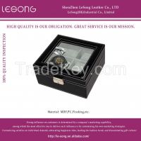 Square PU Leather Marterial Watch Display Box