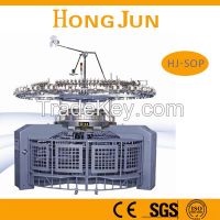 Open Width Single Jersey Circular Knitting machine 4 tracks with high feeder