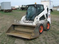 Used Hydraulic 50hp 750kg WS50 Bobcat Skid Steer Loader With Fork