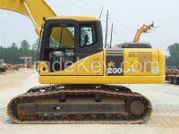 Used Komatsu Excavator, Komatsu PC200-7 Excavator, Excavators