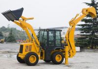 CE Approved ROPS Cabin China New Cheap Backhoe Loader With 4 In 1Bucket For Sale
