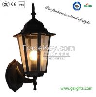 Aluminum outdoor garden waterproof wall lamp