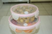 Plastic Food Storage Cup With Valve
