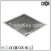 single bowl premium 304 stainless steel full handmade deep kitchen sink