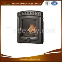 Cast iron insert fireplace