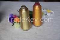 embroidery thread ST type silver metallic sparkle yarn knitting yarn