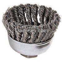 WEILER 13286 Knot Wire Cup Brush Threaded 