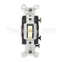 LEVITON CS1202I H6618 Wall Switch 1-Pole Toggle 20A Ivory