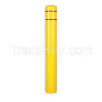 APPROVED VENDOR CL1385D Post Sleeve 4-1/2 In Dia. 52 In H Yellow