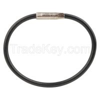   LUCKY LINE PRODUCTS  8112005    Twisty Key Ring Black PK 5 From Hong Kong