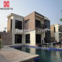 High density reinforced outdoor decorative deck cement board