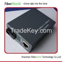 Gigabit SFP Media Converter, 90 to 240V AC, 12V DC Adapter Power Source Type