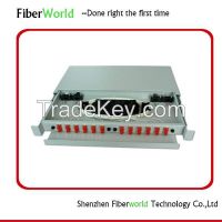 Slidable rack-mounted ODF 24 FC Ports