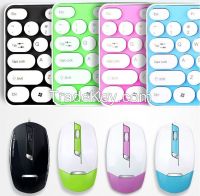 Big Promotion Wireless Keyboard Mouse Combo with USB Nano Receiver