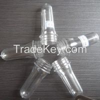 38mm transparent plastic pet preform for juice bottles 