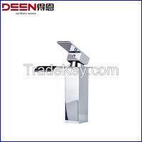 Modern Single Handle Waterfall Bathroom Sink Faucet (Chrome Finish)