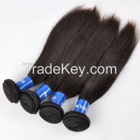 100% Virgin Brazilian Straight Hair Weft Human Hair Extension