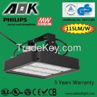 UL cUL DLC SAA TUV Listed 62,000Hrs Lifespan 110LM/W 90*100Degree Led High Bay Light