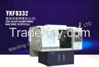 CNC gear chamfering machine