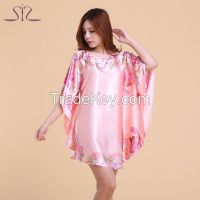 Plus Size Round Neck Women Nightgown