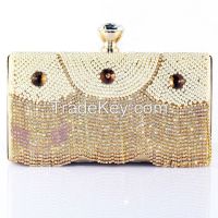 New arrived small clutch party bag&bride bag&lady evening handbag