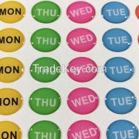 Custom Industry Resin Epoxy Sticker Waterproof
