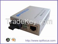 10/100/1000M dual fiber media converter