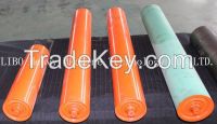 Conveyor idler, PU idler, Nylon idler, roller, conveyor roller, steel roller, steel idler, idler roller