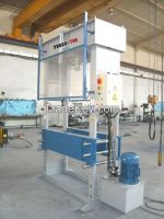 Hydraulic workshop press with Mesh guarding