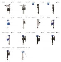 Fill Valve/Inlet Valve/Tank fitting/For sanitory toilet