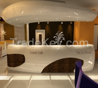 2015 Reception Counter, Reception Counter Design, Hotel Reception Counter, Modern Reception Counter, Beauty Salon Reception Counter