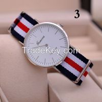 JW727 GENEVA Nylon Strap Men's Military Hot Sale Watches