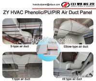 HVAC ventilation air duct board air conditioning duct panel From China