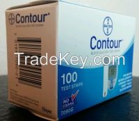 100  CONTOUR BLOOD GLUCOSE TEST STRIPS