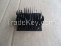 Extruded aluminium heat sinks