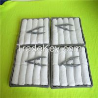 Plain Woven 100% Cotton Airline Hot Towel 