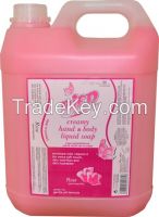 Creamy Hand and Body Soap 4000ml (4 Liters)