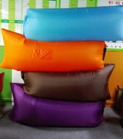 Light Weight Air Lounge Sofa / OEM Inflatable Couch Bed