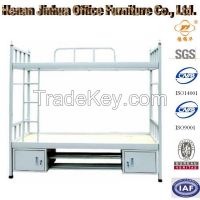 metal bunk bed, dormitory bunk bed