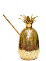 Brass Pineapple Mug